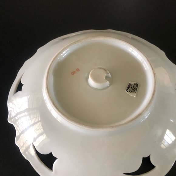 NORCREST CHINA LUSTROUS DECORATIVE BOWL VTG.. - Picture 4 of 6